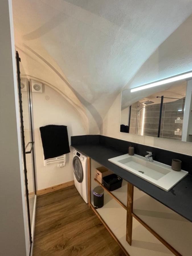 Maison Stabatio Appartement Pierre Le Monêtier-les-Bains Eksteriør bilde